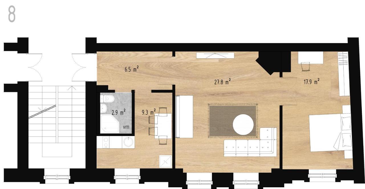 Ancient Storie'S Ap 65Sqm Renovated Free Parking Apartment Riga Exterior photo
